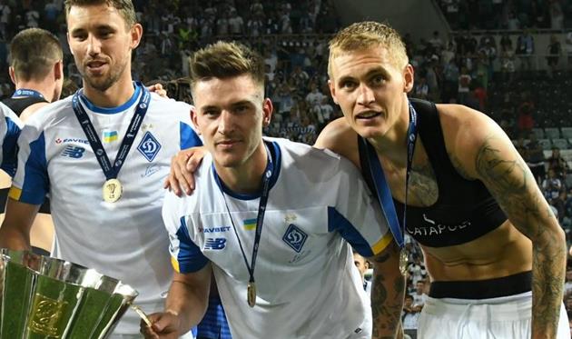 Беньямин Вербич (в центре), фото Динамо