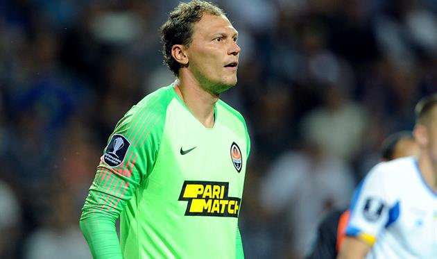 Андрей Пятов, фото ФК Шахтер