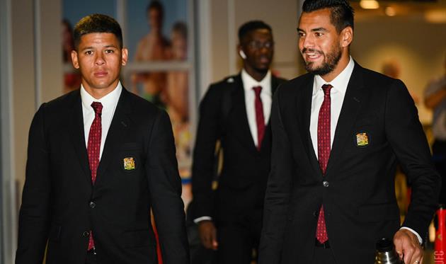 Манчестер Юнайтед прибыл в Норвегию, twitter.com/ManUtd