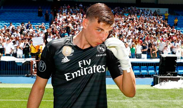 Андрей Лунин, фото ФК Реал Мадрид