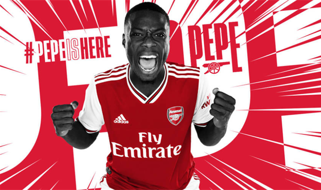 НИКОЛЯ ПЕПЕ, ФОТО ФК АРСЕНАЛ