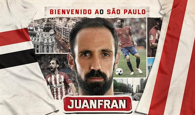 Хуанфран, фото: twitter.com/SaoPauloFC 