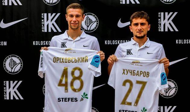 Ориховский и Хучбаров, ФОТО ФК КОЛОС
