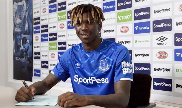 Мойзе Кин, ФОТО ФК ЭВЕРТОН