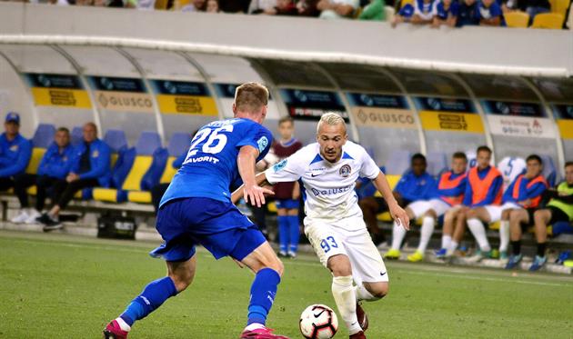 Ярослав Богунов (с мячом), фото ФК Львов