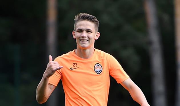 Даниил Сикан, фото ФК ШАхтер