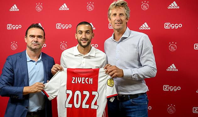 Хаким Зийех, фото ФК Аякс