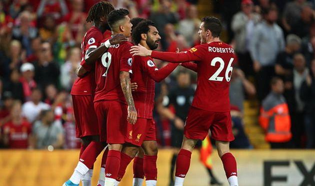 ливерпуль разгромил норвич, getty images