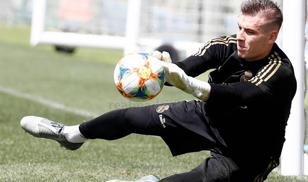 Андрей Лунин, photo Real Madrid CF