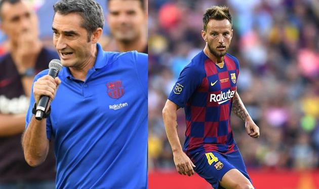 Эрнесто Вальверде и Иван Ракитич, Football.ua/Getty Images