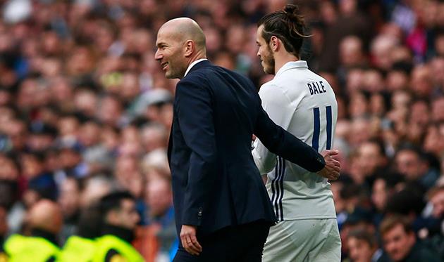 Зинедин Зидан и Гарет Бэйл, getty Images