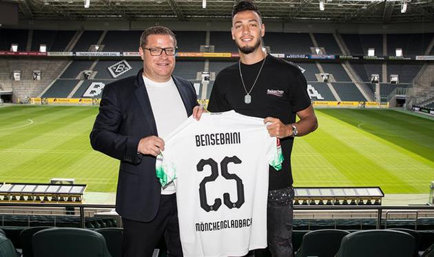 Реми Бенсебаини, фото ФК Боруссия М