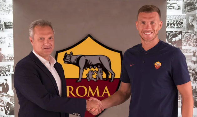 ЭДИН ДЖЕКО (СПРАВА), ФОТО РОМА