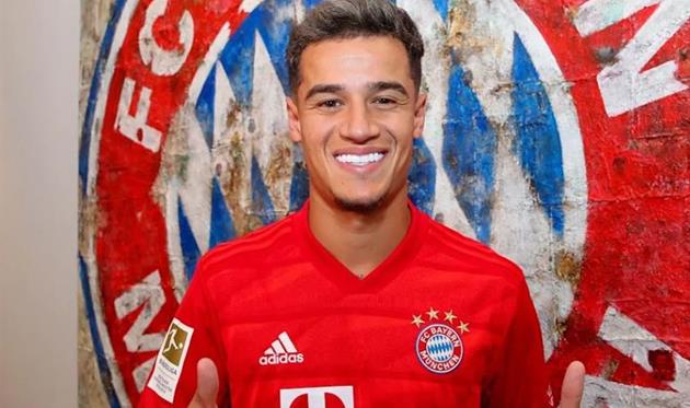 Филиппе Коутиньо, фото ФК Бавария