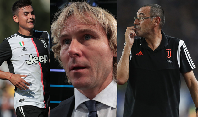 Дибала, Недвед, Сарри; Football.ua/Getty Images