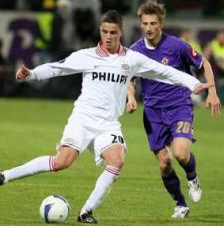 Ибрахим Афеллай на Артемио Франки 