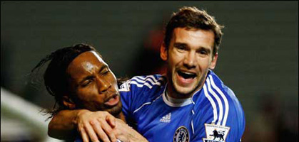 Дрогба и Шевченко