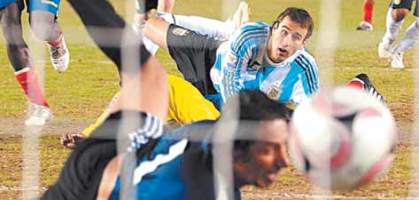 Паласио сравнивает счет, фото ole.clarin.com