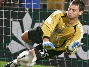 Рыбка: не мячи, так рыбу! Фото fcdynamo.kiev.ua