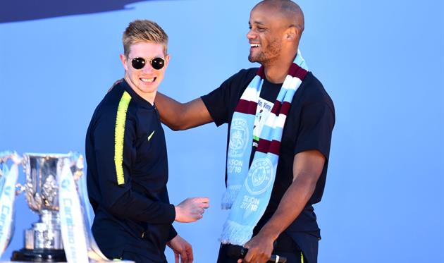 Кевин Де Брюйне и Венсан Компани, Getty Images