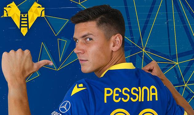 Маттео Пессина, фото ФК Верона