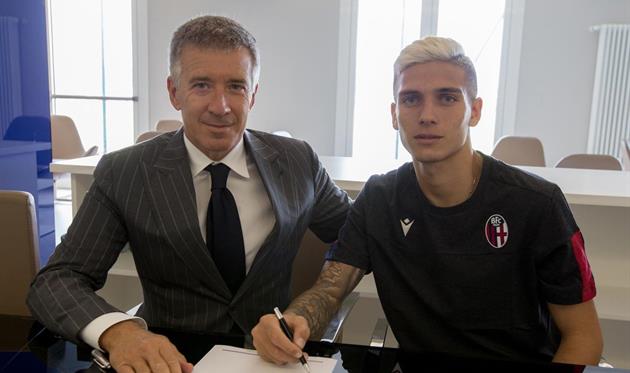 Николас Домингес, фото ФК Болонья