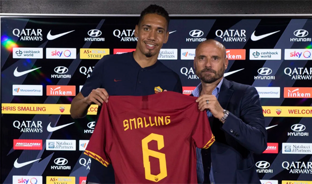 Крис Смоллинг, AS Roma 