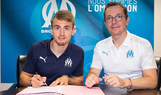 Валентин Ронжье, фото ФК Марсель