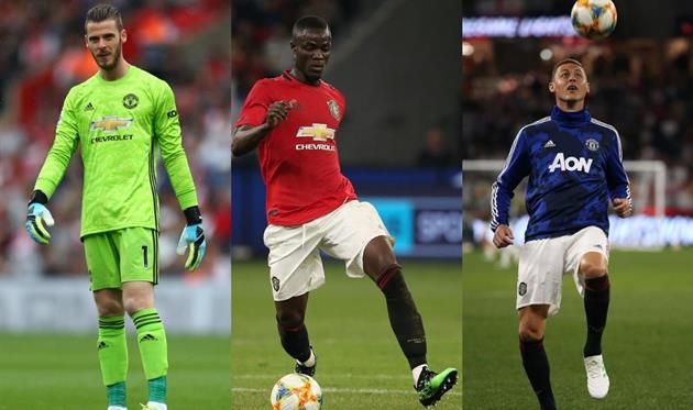 Давид Де Хеа, Эрик Байи и Неманья Матич, Getty Images