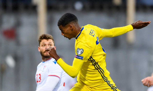 Исак, фото svenskfotboll