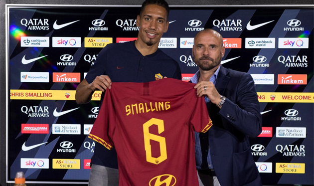 Крис Смоллинг, фото ФК Рома