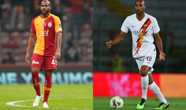 Маркао, фото https://twitter.com/GalatasaraySK, Стивен Нзонзи, Getty Images