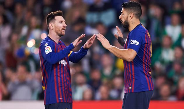 МЕССИ И СУАРЕС, ФОТО GETTY IMAGES