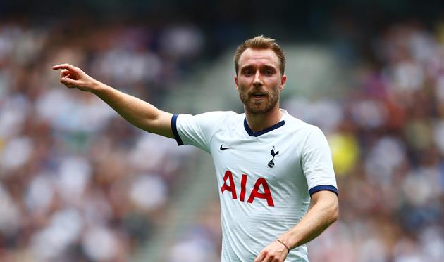 Кристиан Эриксен, getty images