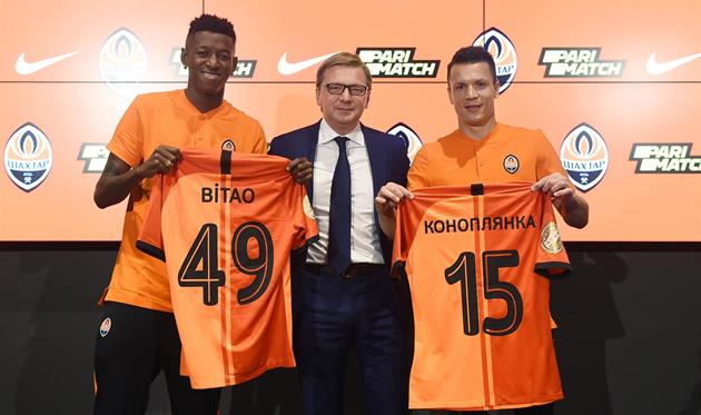 ВИТАО И КОНОПЛЯНКА, ФОТО ФК Шахтер