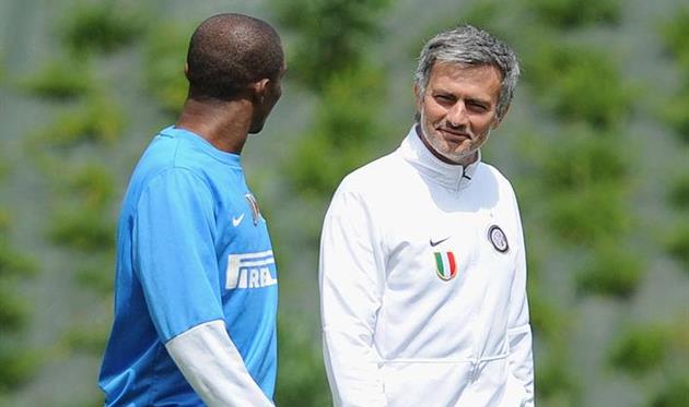 Самуэль Это'О и Жозе Моуриньо, Getty Images