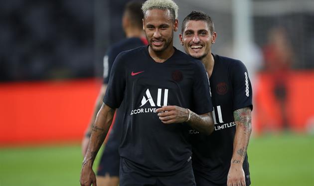 Неймар и Марко Верратти, Getty Images