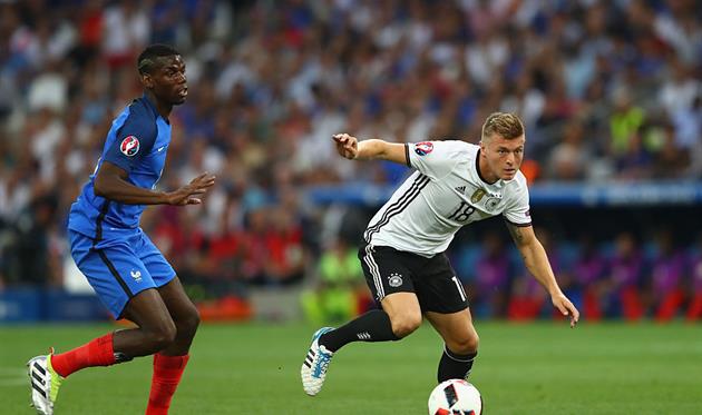 Поль Погба и Тони Кроос, Getty Images