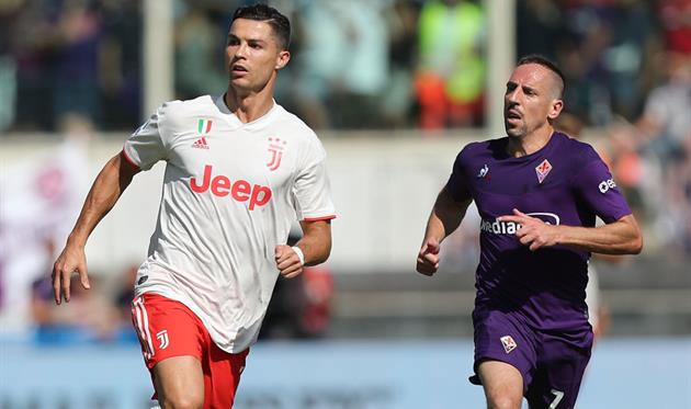 Криштиану Роналду и Франк Рибери, Getty Images