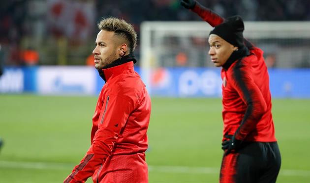 НЕЙМАР И МБАППЕ, ФОТО GETTY IMAGES