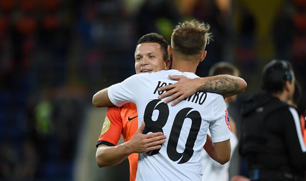 Евгений Коноплянка и Владлен Юрченко, фото ФК Шахтер