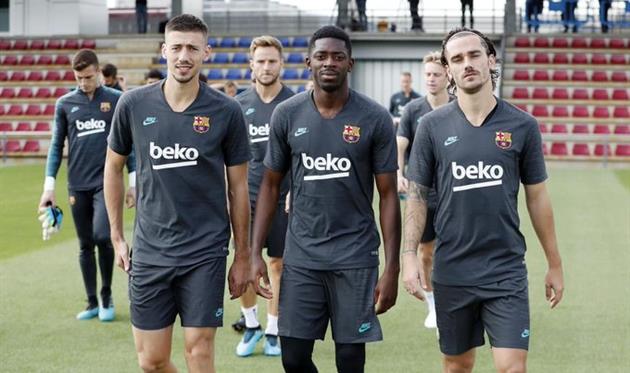 французское трио барселоны, твиттер клуба