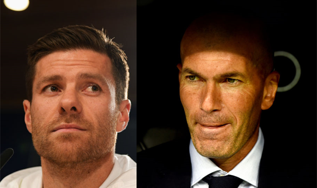 Хаби Алонсо и Зинедин Зидан, Football.ua/Getty Images