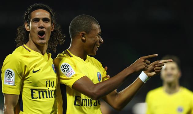 КАВАНИ И МБАППЕ, ФОТО GETTY IMAGES