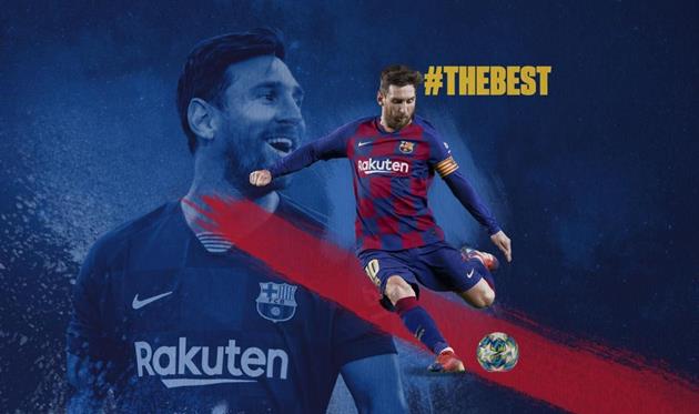 Лео Месси, фото fcbarcelona.com
