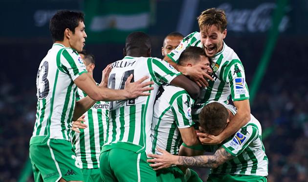 РАДОСТЬ ИГРОКОВ БЕТИСА, ФОТО GETTY IMAGES