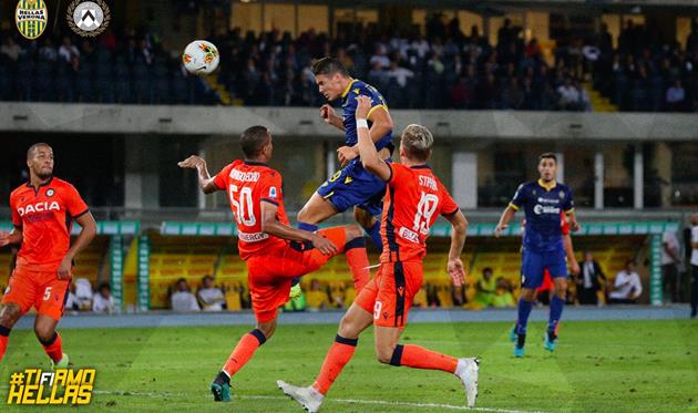 Верона и Удинезе сильнейшего не выявили