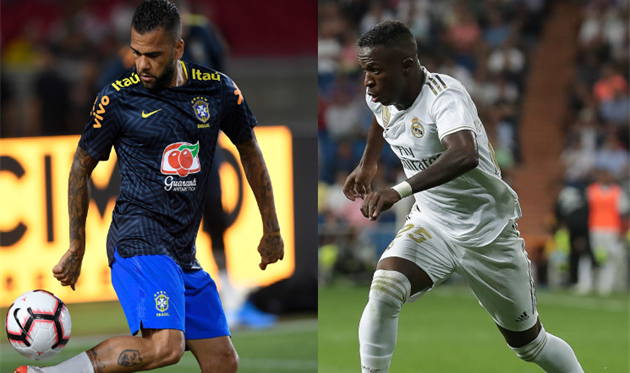 Дани Алвес и Винисиус Жуниор, Football.ua/Getty Images