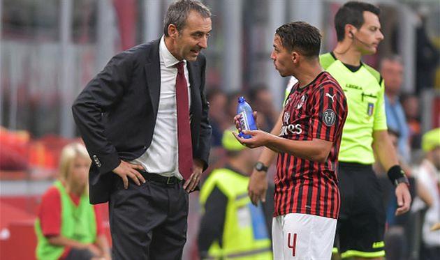 марко джампаоло и исмаэль беннасер, getty images