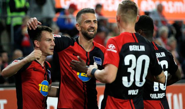 РАДОСТЬ ИГРОКОВ ГЕРТЫ, ФОТО GETTY IMAGES